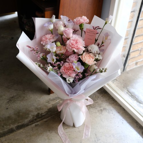 flower&house 鮮花│母親節 康乃馨鮮花束 限西門町自取或請快遞取花