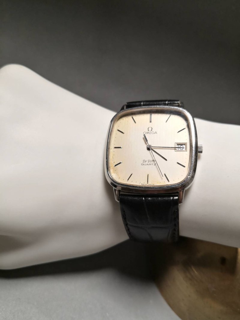 OMEGA De Ville 1970s/quartz/unisex watch - นาฬิกาผู้ชาย - โลหะ สีเงิน