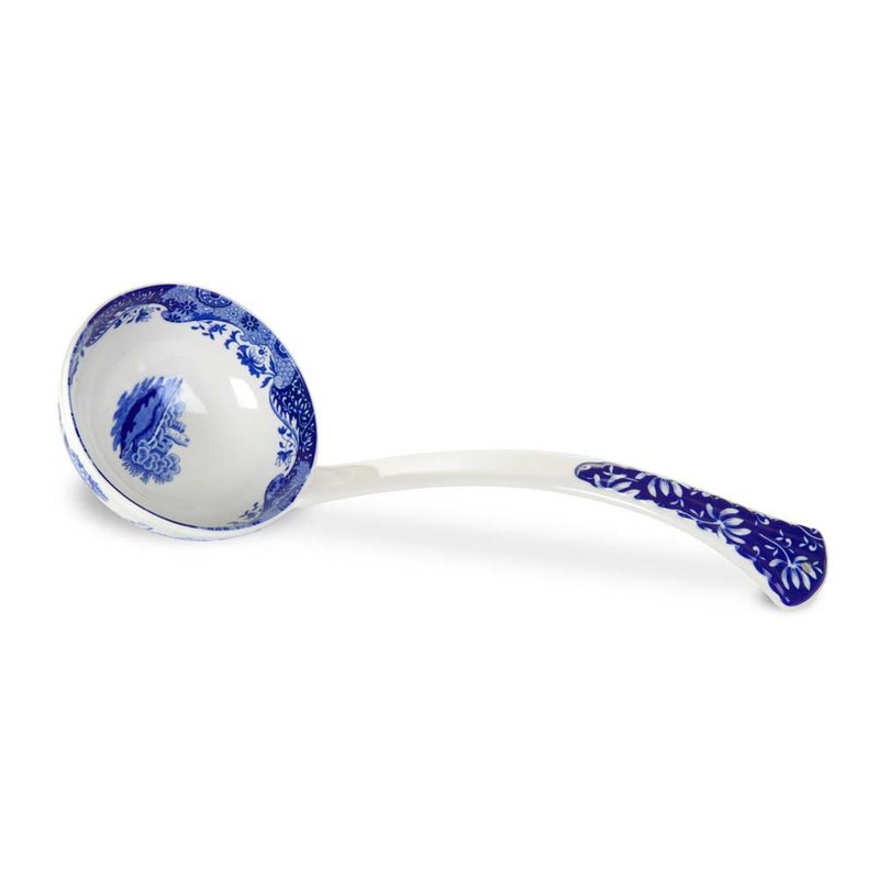 Spode 義大利藍27CM湯勺 (原廠彩盒) - 廚具 - 瓷 藍色
