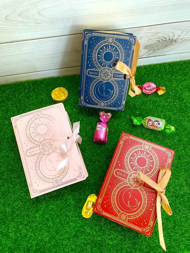 Happiness Magic Book Gift Box Wedding Favors Event Gifts - ขนมคบเคี้ยว - กระดาษ ขาว