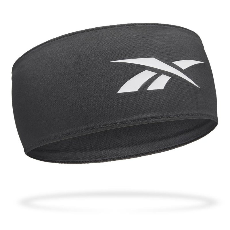 【Reebok】Headband 運動機能髮帶 - Black - 運動配件 - 聚酯纖維 黑色