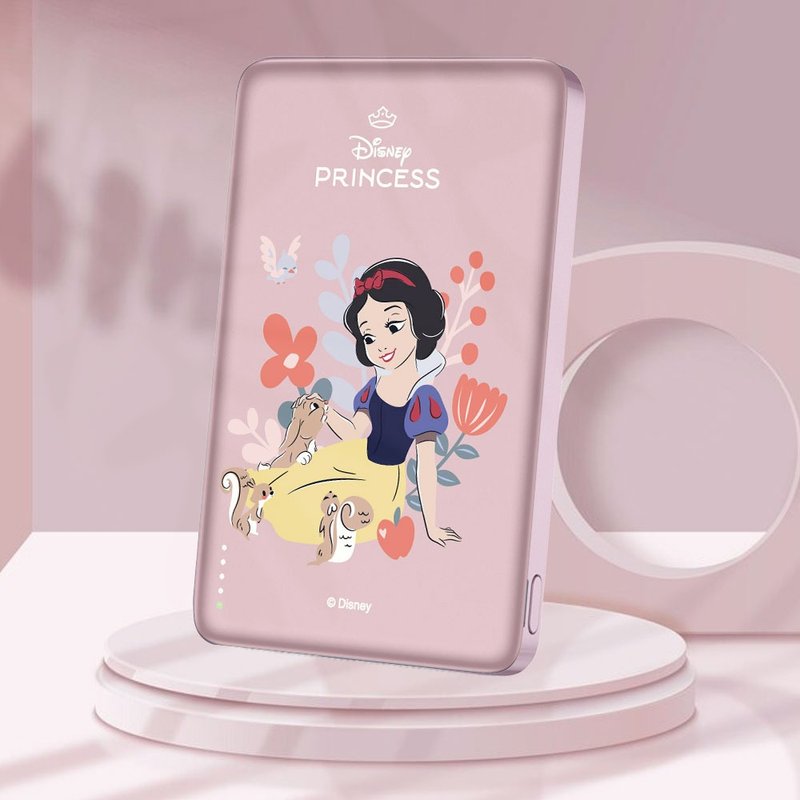 Snow White - Genuinely authorized Disney 20W PD ultra-thin magnetic wireless fast charging power bank - Chargers & Cables - Other Materials 