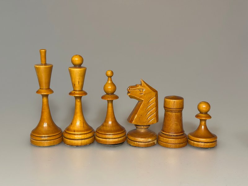 A rare chess set from USSR - 桌遊/牌卡 - 木頭 