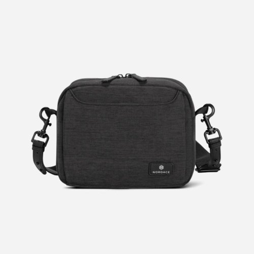 Nordace Siena Pro 斜揹包-全黑|日常袋 多口袋 旅行隨身包 側揹包