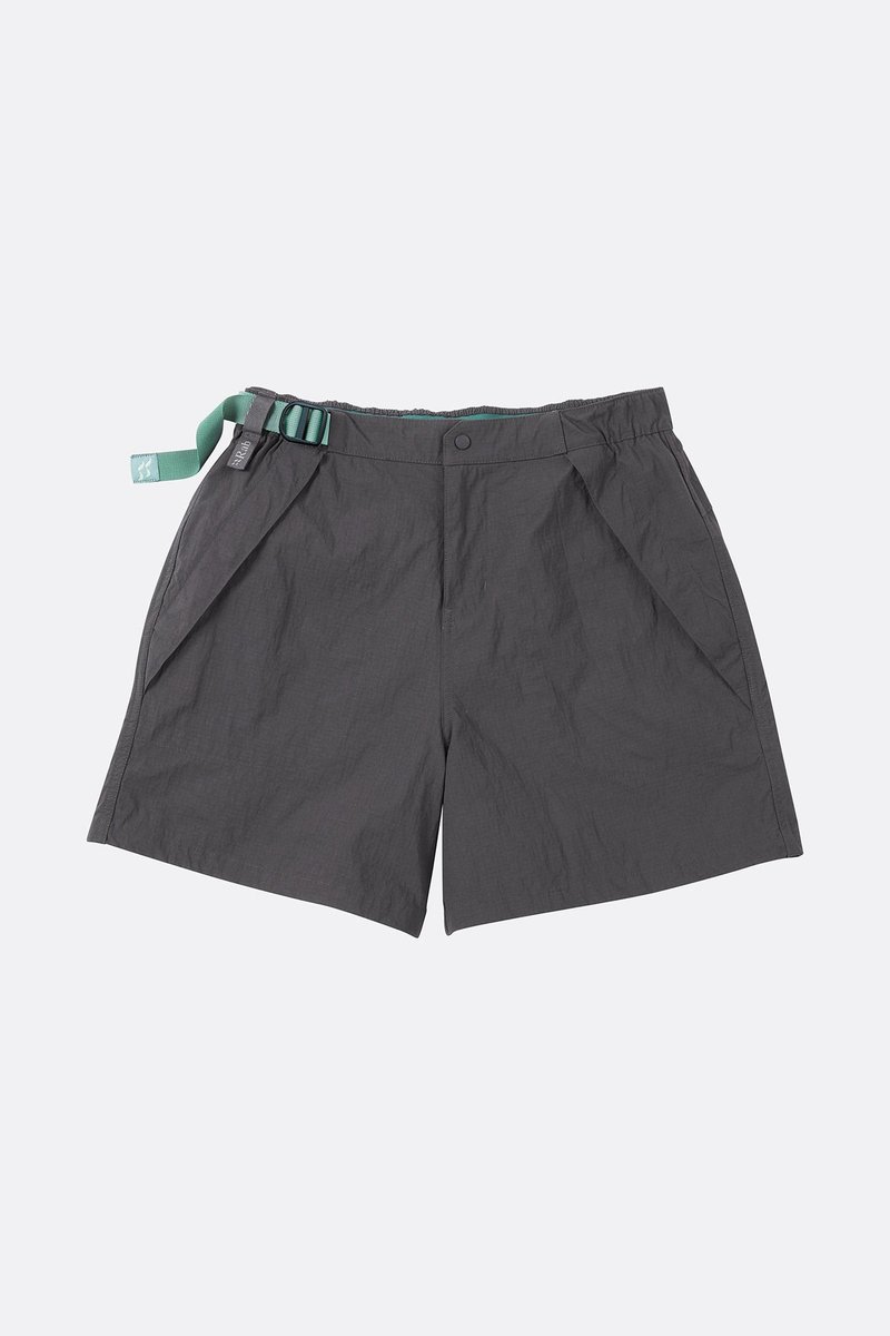 【Rab】Women's Rowtor Shorts  女 煤炭黑 - 男運動褲/機能褲 - 聚酯纖維 灰色