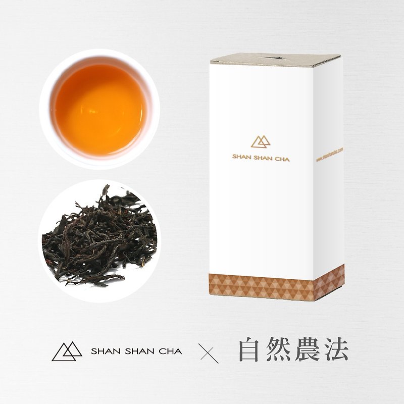 [Mountains came to tea] natural agricultural law Sun Moon Lake Red rhyme tea supplement package (100g / box) - ชา - อาหารสด สีแดง
