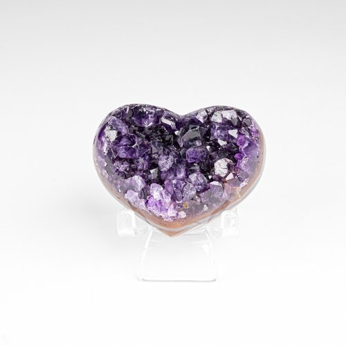 石之王 King Stones - 水晶天然石飾品、原礦 ESP 烏拉圭紫晶愛心 2300156 開運小物紫水晶 小資族輕鬆入