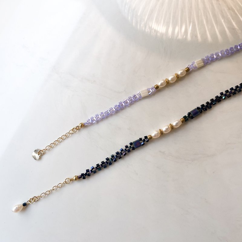 Beaded Pearl Bracelet - สร้อยข้อมือ - วัสดุอื่นๆ หลากหลายสี