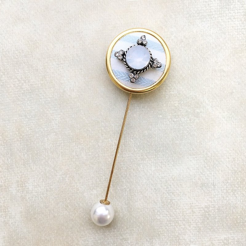 Vintage series | Compass Pin/Brooch - Brooches - Other Metals Gold