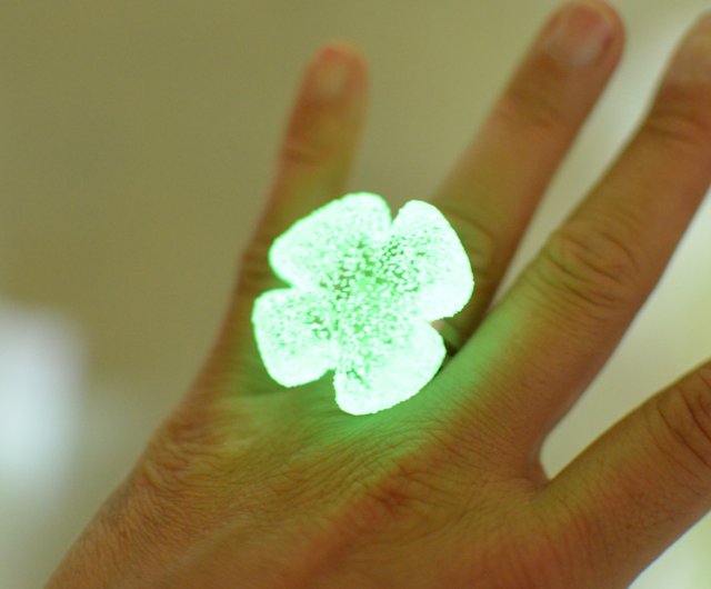 Glowing flower sale ring