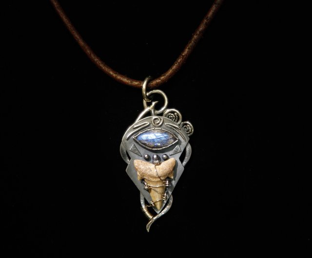 クリスタルオパール　化石 シルバー ペンダント クリスタルオパール化石 シルバー ペンダント