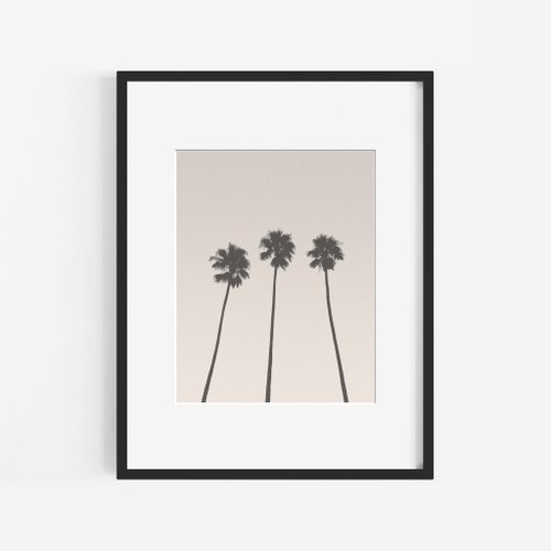 Weekend Road Trip palm tree art #3 海報 畫 臥室 浴室 餐廳 咖啡廳