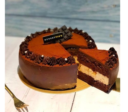 Milk wine raw chocolate cake 6 inches