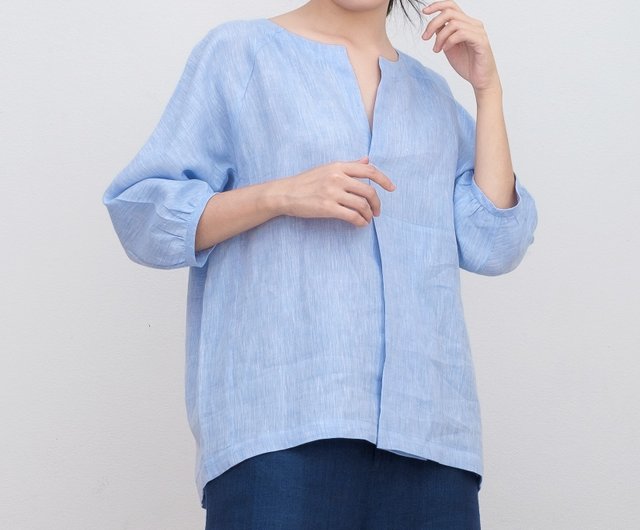 トップス AURAALEE linen top 1 size トップス AURAALEE linen top 1 size Aura-Linen Natural SS