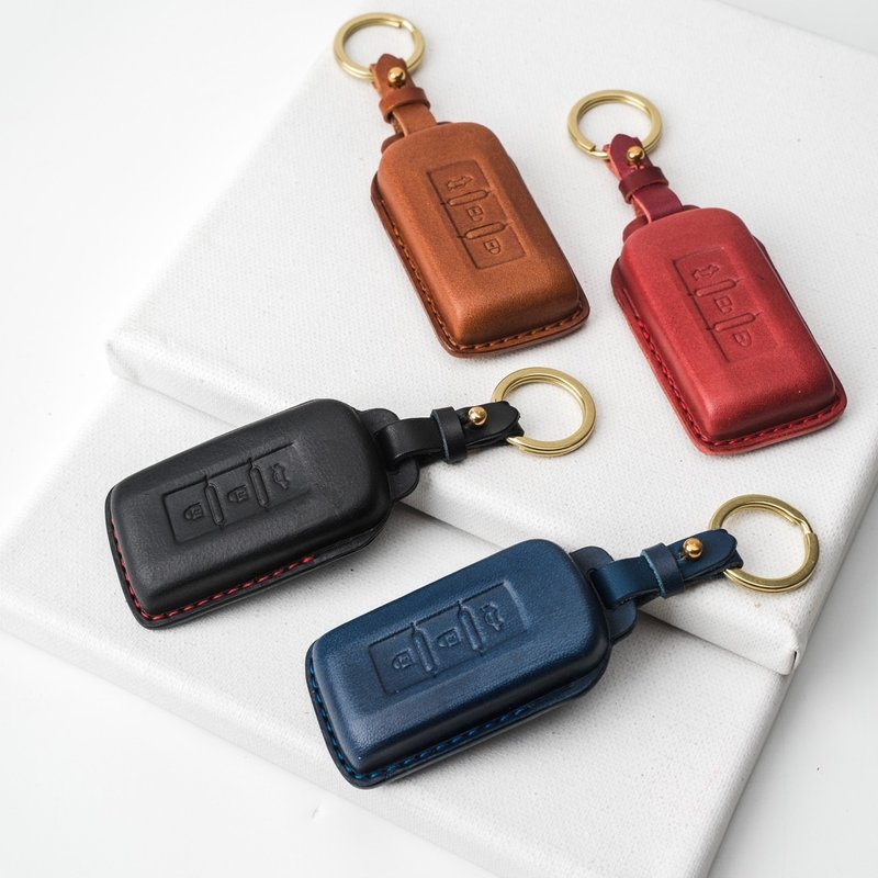 Mitsubishi lancer coltplus outlander key leather car key - ที่ห้อยกุญแจ - หนังแท้ 