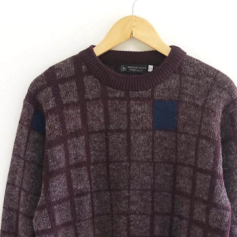 │Slowly│ Space - vintage sweater │vintage. Vintage. Art - Men's Sweaters - Polyester Multicolor