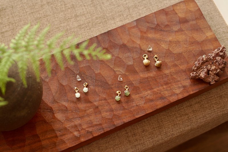 時間之魂【杉玉】雪翠‧青枝‧古茶 - 吊飾/掛飾 - 玉石 多色