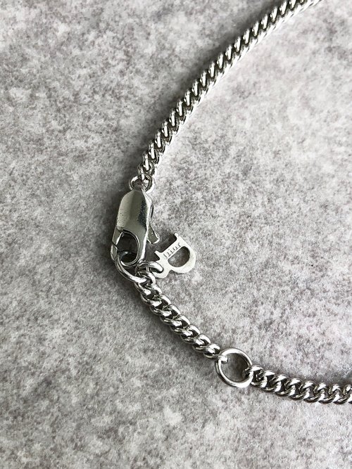 Dior ヴィンテージ ブレスレット ロゴプレートブレスレット シルバー×ピンク ヴィンテージ