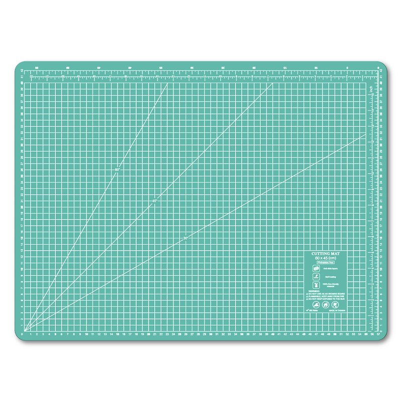 A2 light green custom environmentally friendly cutting pad student desk mat office stationery school office design gift gift - Other - Plastic Green