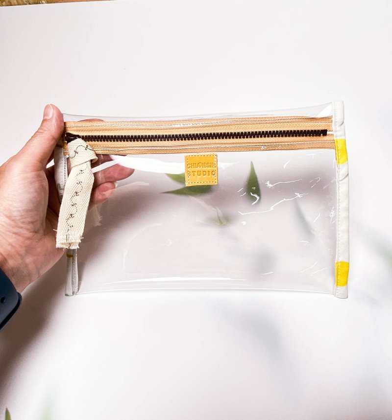 心心透明收納包/  小物品 /  日常購物 /禮物 / - 化妝包/收納袋 - 塑膠 