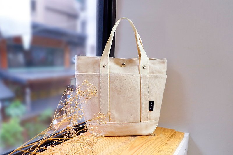 Portable Tote | Small Days - Handbags & Totes - Other Materials White