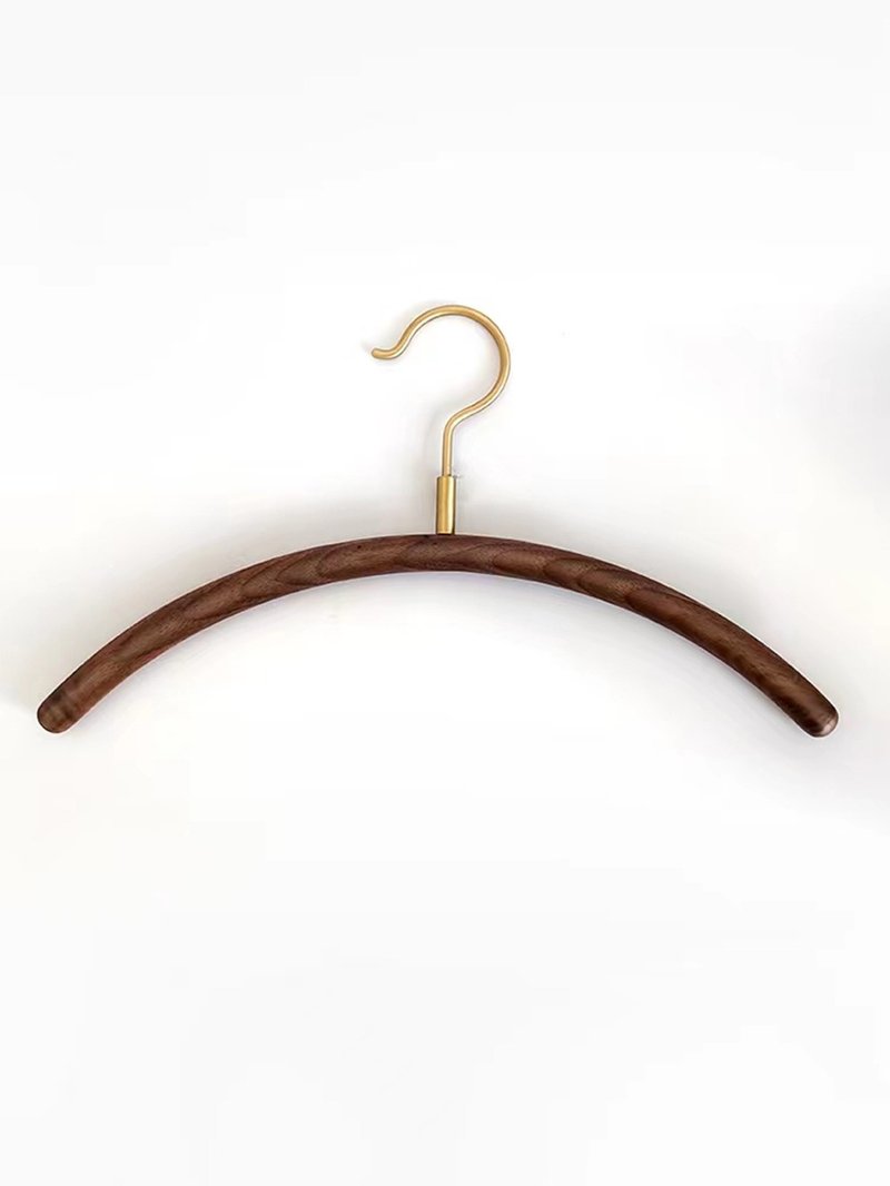 coat hanger, minimalist wooden hanger, hanger, clothes hanger - Hangers & Hooks - Wood 