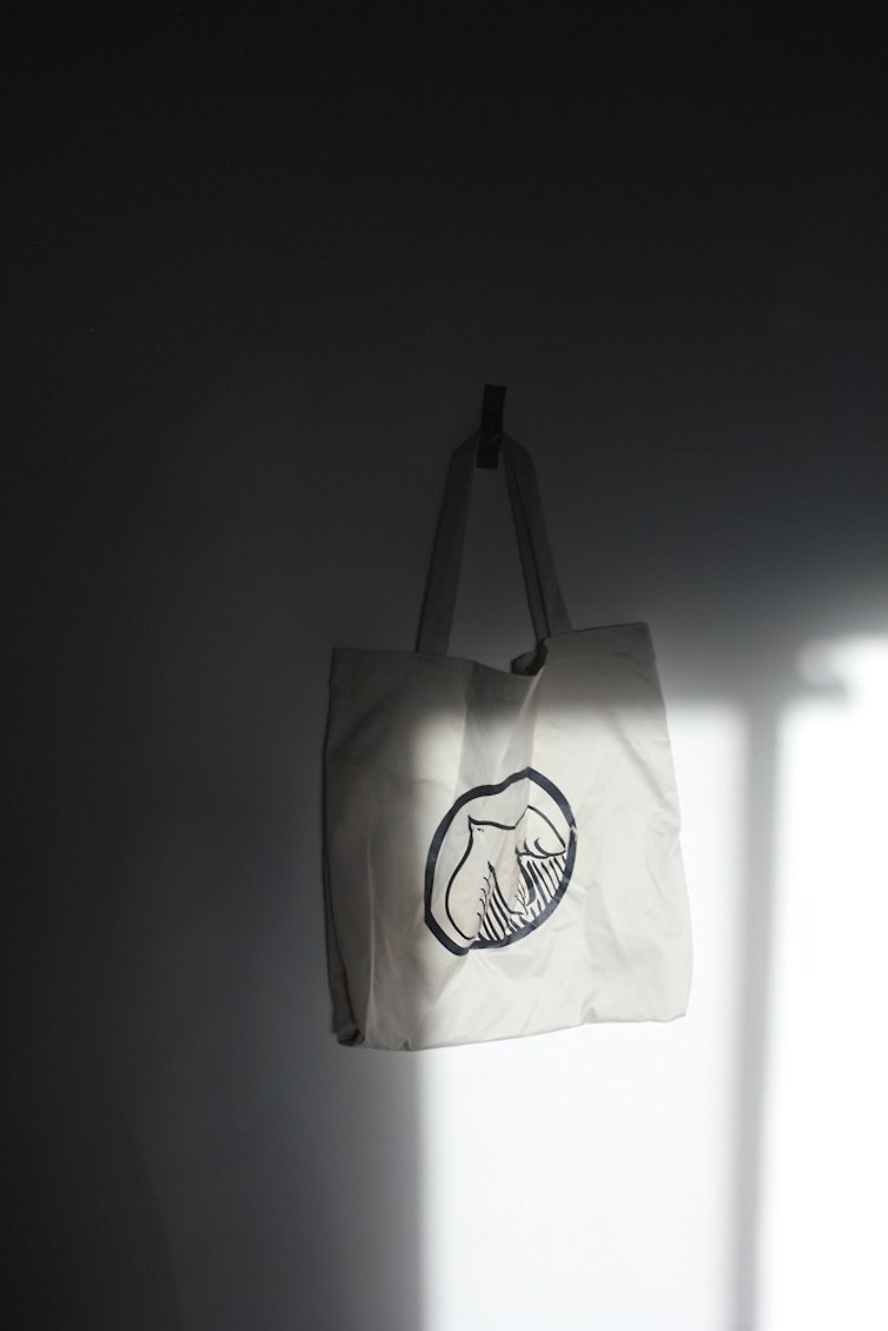 Tote bag - Handbags & Totes - Cotton & Hemp White