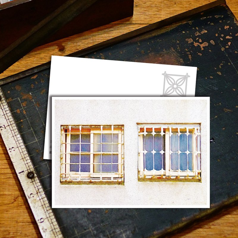 Lao Wu Yan – Iron Window Grille Postcards – Various Designs - การ์ด/โปสการ์ด - กระดาษ 