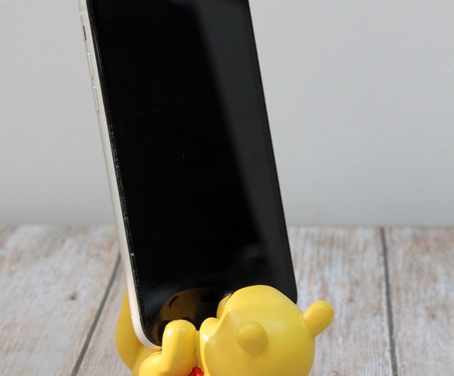 Japan Disney Mini Gadget Multi Case & Phone Stand - Pooh & Piglet / White