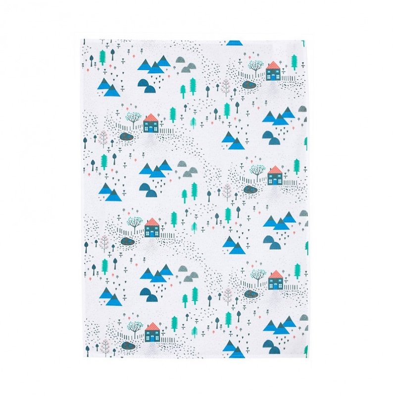 Mountain Home 彩繪餐巾布 | Donna Wilson - 餐桌布/餐墊 - 棉．麻 