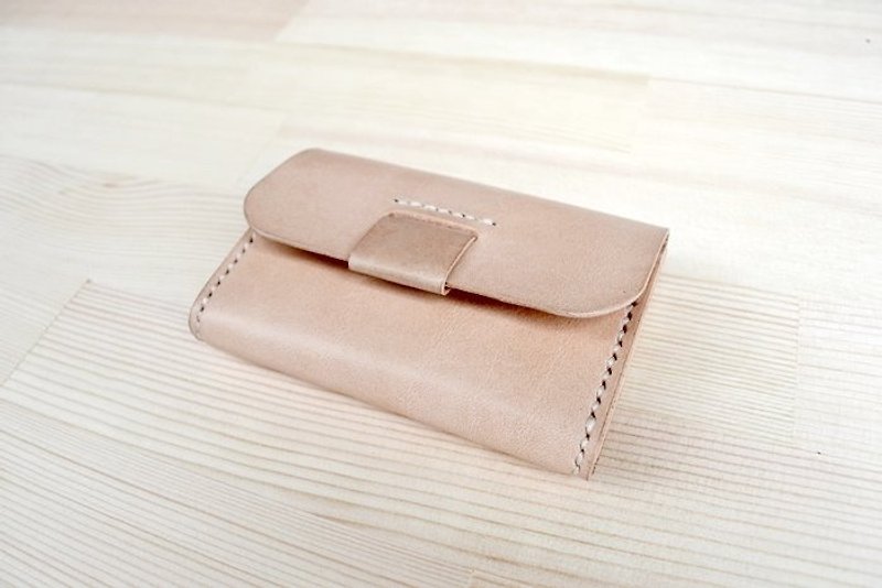 Genuine cowhide handmade hand-dyed business card holder, business card box, document bag, card holder, credit card holder can be customized - Card Holders & Cases - Genuine Leather Multicolor