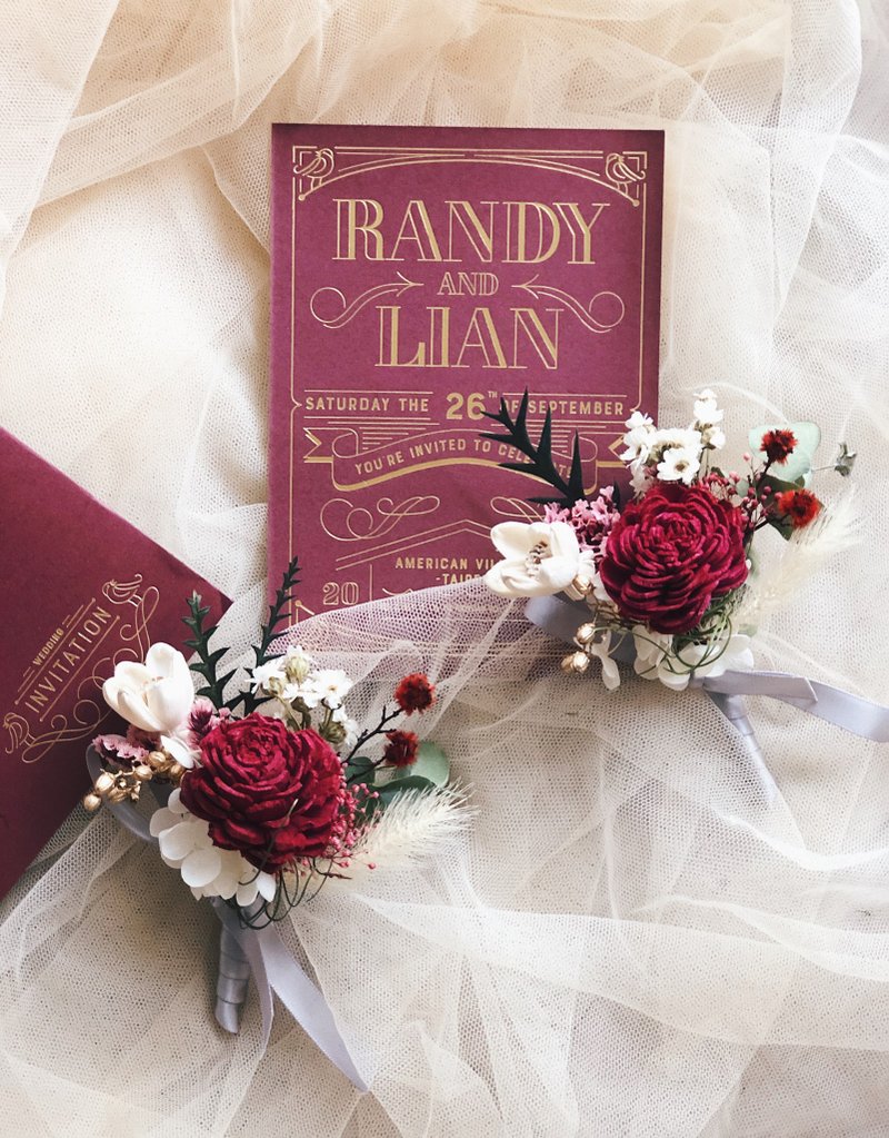 Dry corsage / elder corsage / wedding corsage / activity corsage - Dried Flowers & Bouquets - Plants & Flowers 