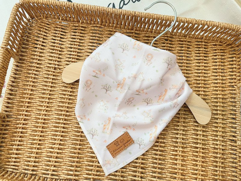 毛小孩 寵物 貓 狗 柔軟 舒適 輕便 三角巾 圍巾 頸巾 可愛粉紅 - 寵物衣服 - 其他人造纖維 