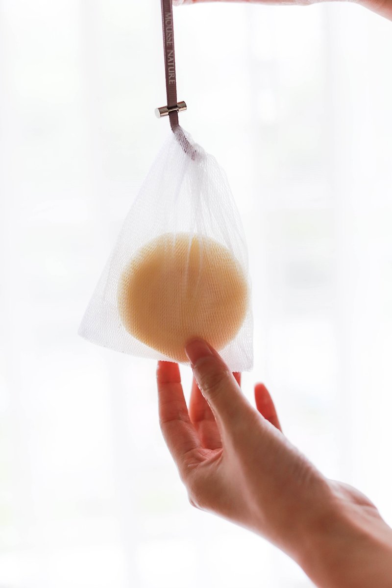 溫泉絲瓜甜橙皂/110克/含去角質絲瓜纖維 甜橙/淨 - 洗手乳/洗手用品 - 其他材質 黃色
