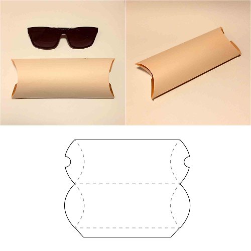 JustGreatPrintables Sunglasses case template, sunglasses holder, sunglasses box, sunglasses gift box