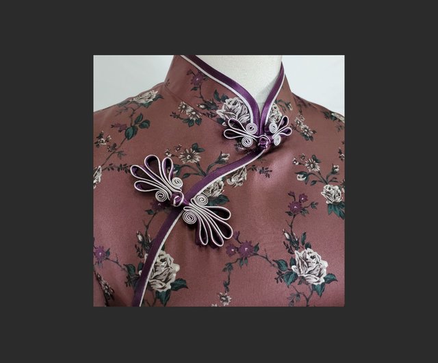 中国 シルク100% 布 刺繍、花と鳥 レトロ 新品未使用 中国 シルク100% 布 刺繍、花と鳥 レトロ 新品未使用