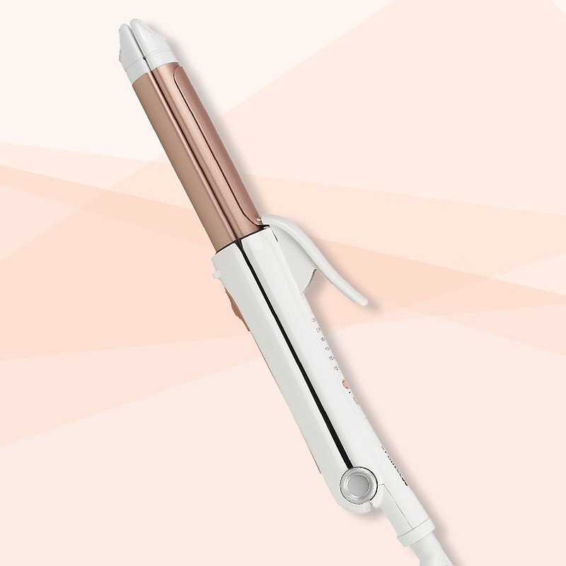 PRINCESS Rose Gold Two-Use Ceramic Curling Iron/Ion Clip - Other Small Appliances - Other Materials White
