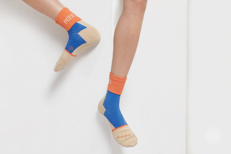 Nelissa Hilman x Goodpair Socks: PEEK-A-BOO系列 - 襪子 - 棉．麻 