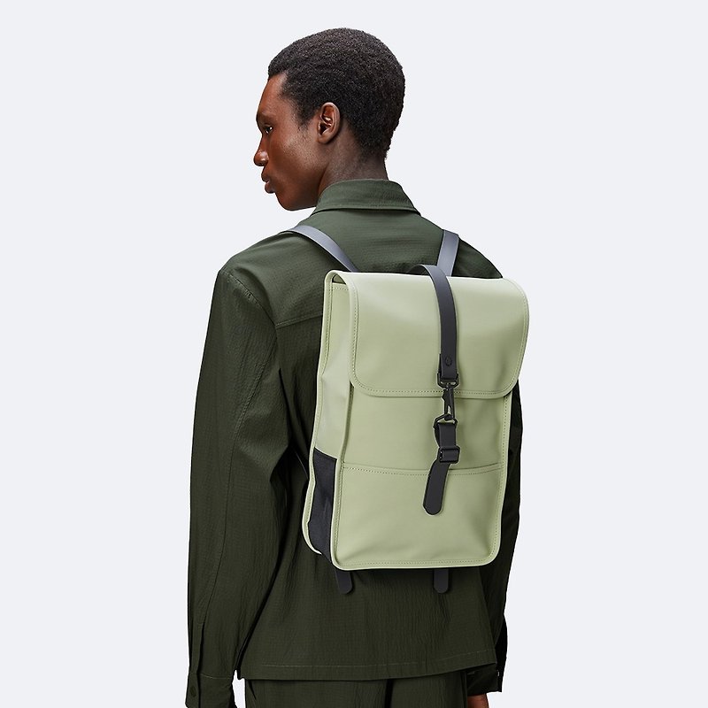 【丹麥 RAINS】Backpack Mini & Mini W3 簡約迷你後背包 - 後背包/書包 - 其他材質 多色