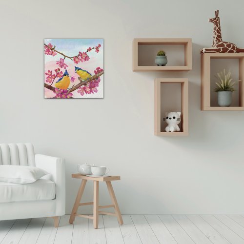 Art,set go藝起出發吧 【客製化禮物】比翼連枝Esther無框畫