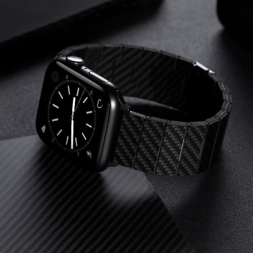 PITAKA.Taiwan Apple Watch Ultra/SE/8/7/6/5/4 碳纖維精工鍛造錶帶 全型號共用
