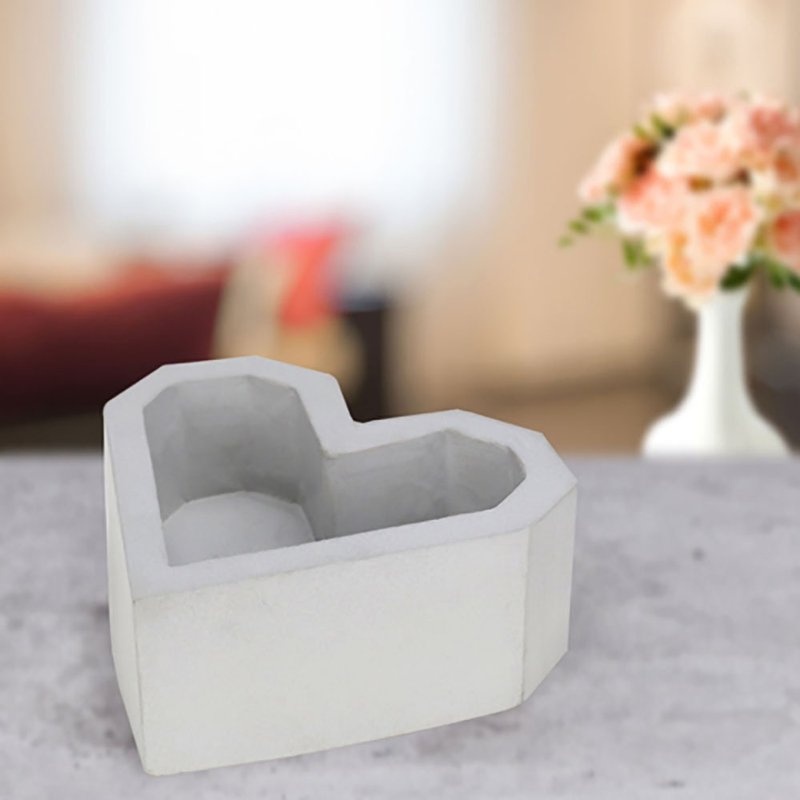 Happy Land Cement Decoration DIY Combination Bag-Basin (Love) - งานเซรามิก/แก้ว - ปูน 