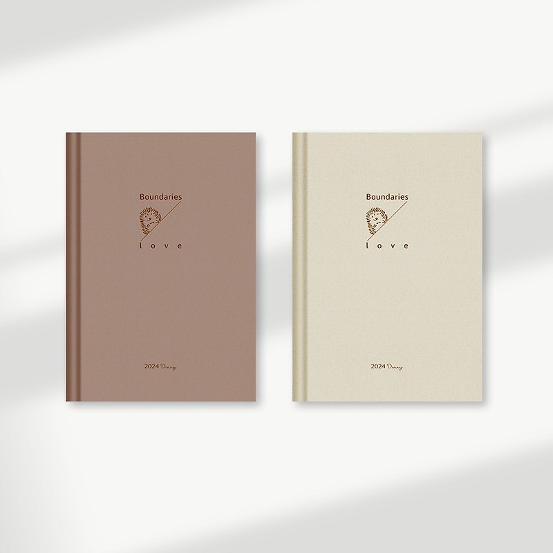 Classic Edition∣25K Horizontal Zhou Zhi Hardcover Hardcover∣2024 Campus Study Booklet Series - สมุดบันทึก/สมุดปฏิทิน - กระดาษ สีกากี