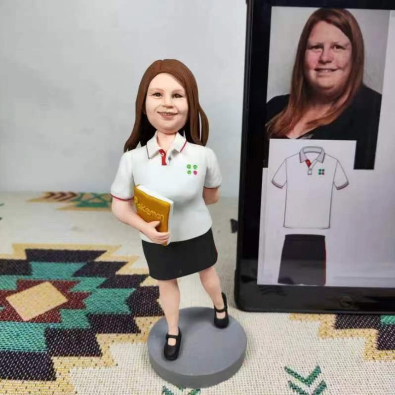 客制化人物公仔 人偶 3D人像畫 似顏繪 肖像 定制 生日 紀念 禮物 - 公仔/玩偶 - 黏土 多色