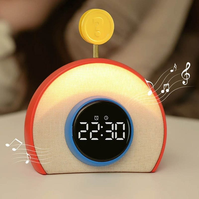 [Free shipping] Jiguang children's timer alarm clock strong wake-up smart clock time management self-discipline student speaker - Clocks - Other Materials Red