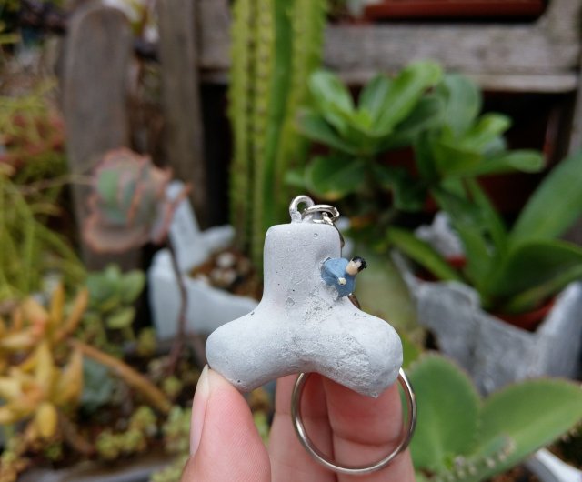 アンチヴィランウェーブブロックキーホルダー - ショップ pulpgarden