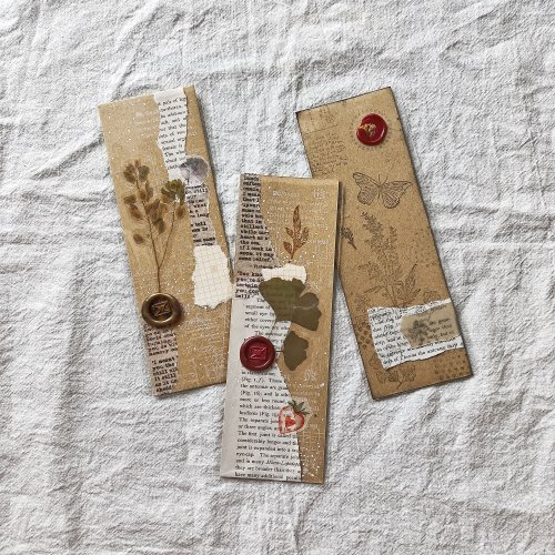 Handmade Journal Embellishments Bookmark