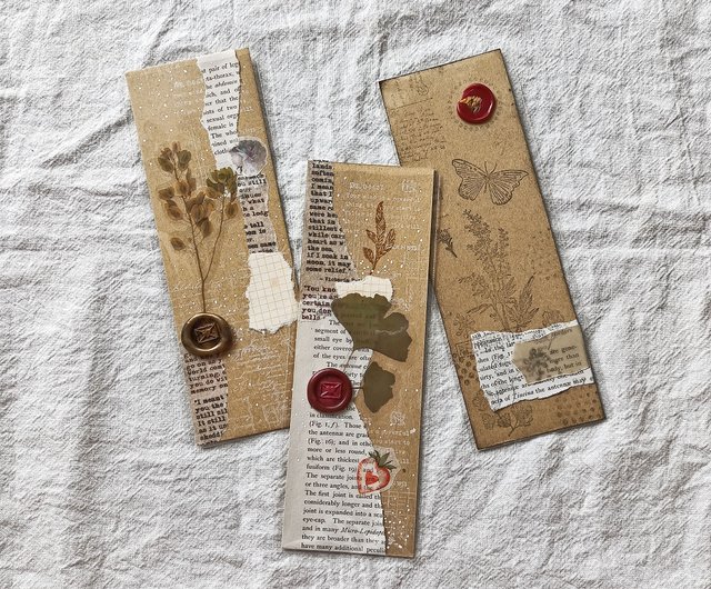 Kraft Paper Bookmarks