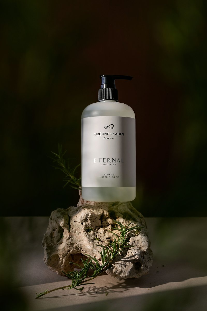 EternalClarify | Mixinlin Shower Gel 500mL [Fresh Woody Fragrance] - ครีมอาบน้ำ - น้ำมันหอม สีเขียว