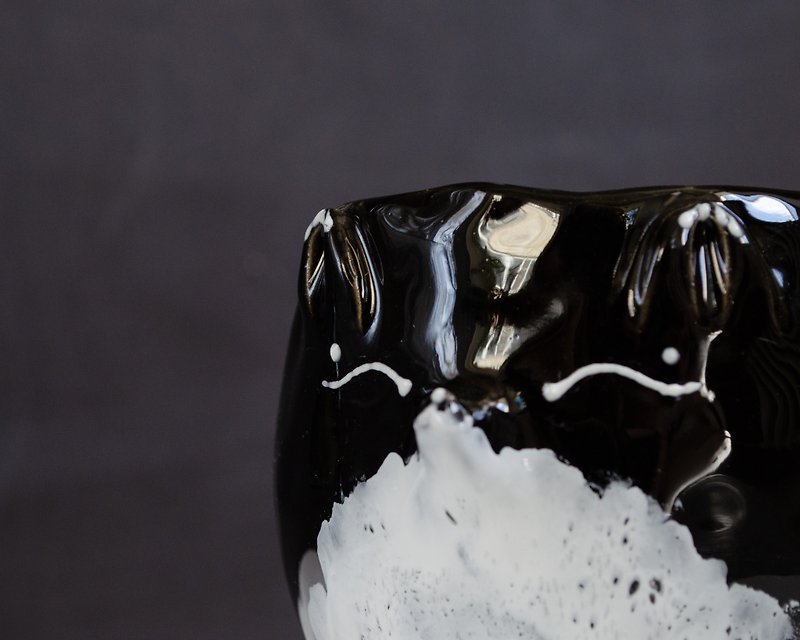 Pottery Pottery & Ceramics White - Coffee Fox Shaped Coffee Mug Gift For Her / Handmade Ceramic Coffee Fox Cup